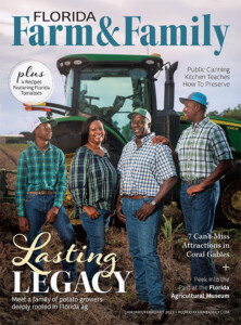 Florida Farm & Family January/February cover with Singleton & Sons Farms